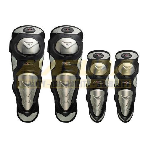 Set Rodilleras Y Coderas Acero Inoxidable Ir060 Iron Racing