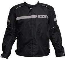 Chamarra Edge Negra/Gris Talla L