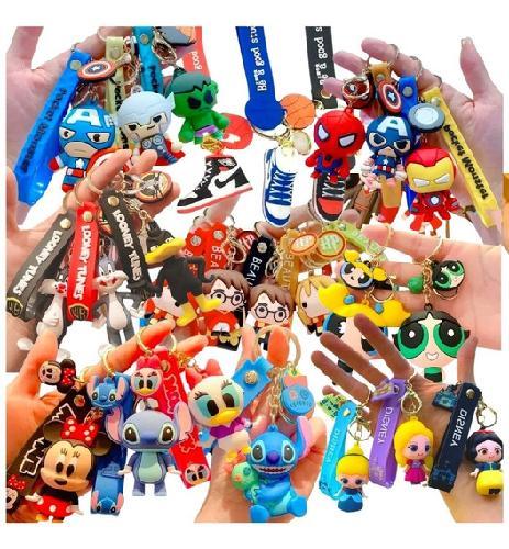 Llavero Goma Personajes